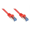 Image de Good Connections - Cordon de raccordement - RJ-45 (M) pour RJ-45 (M) - 5 m - SFTP, PiMF - CAT 6a - sans halogène, moulé, sans crochet - rouge