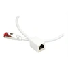 Image de Good Connections RNS - Câble d'extension de patch - RJ-45 (M) pour RJ-45 (F) - 10 m - SFTP, PiMF - CAT 6 - moulé, sans crochet - blanc