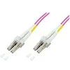 Image de Good Connections - Cordon de raccordement - LC multi-mode (M) pour LC multi-mode (M) - 15 m - fibre optique - duplex - 50 / 125 microns - OM4 - sans