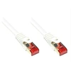 Image de Good Connections RNS - Cordon de raccordement - RJ-45 (M) pour RJ-45 (M) - 25 m - SFTP, PiMF - CAT 6 - moulé, sans crochet - blanc