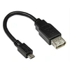 Image de Good Connections - Adaptateur USB - Micro-USB de type B (M) pour USB (F) - USB 2.0 OTG - 10 cm - noir