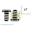 Image de Visserie, Volant Moteur 411 0250 10 Luk Luk 411025010 Fiat;Mitsubishi