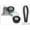 Image de Jeu De Courroies Trapézoïdales À Nervures Ina 529018410 Citroen;Fiat;Peugeot