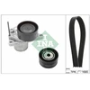 Image de Jeu De Courroies Trapézoïdales À Nervures Ina 529024610 Mercedes-Benz;Nissan;Opel;Renault;Vauxhall