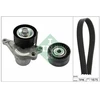 Image de Jeu De Courroies Trapézoïdales À Nervures Ina 529035510 Nissan;Opel;Renault
