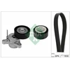 Image de Jeu De Courroies Trapézoïdales À Nervures Ina 529044810 Opel;Vauxhall