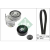 Image de Jeu De Courroies Trapézoïdales À Nervures Ina 529050510 Audi;Seat;Skoda;Volkswagen