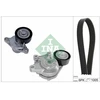 Image de Jeu De Courroies Trapézoïdales Poly-V Ina 529058110 Citroen;Peugeot