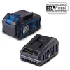 Image de batterie 4.0Ah 20V + chargeur - batterie universelle pour la gamme 20V IXES
