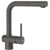 Image de Schock 517120SIL Robinet de Cuisine Laios Silverstone-Gris Haute Pression avec douchette Extensible et raccords Standard, Taupe en occasion ou reconditionné
