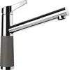 Image de SCHOCK Robinet de cuisine SC-510 Silvertsone - Robinet basse pression CRISTADUR avec bec fixe et raccords standard en occasion ou reconditionné