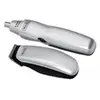 Image de Kit de voyage barbe - TRAVEL KIT - Tondeuse a pile - Coupe poils nez / oreilles - 6 réglages - Gris