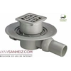Image de Viega 557119 Drain Pour Baignoire Advantix 4935.1 Avec Rehausse 100 X 100 Mm