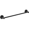 Image de Ideal Standard IOM Porte Serviette Salle de bain Largeur 45 cm Finition Noir mat Fixation Murale & Kit installation inclus Rosaces rondes A9117XG en occasion ou reconditionné