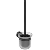 Image de Ideal Standard Ensemble Brosse WC et Support pour Cuvette Toilette Noir mat Suspendu IOM Fixation Murale A9119AA en occasion ou reconditionné
