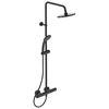 Image de - Colonne de douche thermostatique Ideal Standard Ceratherm 20 cm, noir mat