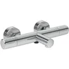 Image de Ideal Standard Ceratherm T25 Mitigeur bain-douche apparent, Économies d'eau et d'énergie, avec protection contre les brûlures (CoolBody) et fonction thermostat   Chrome (315x181x70 mm) en occasion ou reconditionné