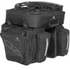 Image de M-Wave Amsterdam Triple Sacoche pour porte-bagage noir, gris