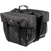 Image de M-Wave Amsterdam Double Sacoche pour porte-bagage noir, gris