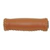Image de Velo Poignées cuir 125 mm marron par jeu