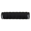 Image de Velo Vis De LA Poignée De Lumière Mousse 130 mm Noir Paire