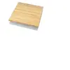 Image de Medisana PS 440 écaille de bambou Pèse Personne Electronique, surface en bambou avec écran LED invisible, 180 kg, Balance Numérique pour Salle de