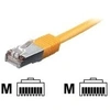 Image de equip - Cordon de raccordement - RJ-45 (M) pour RJ-45 (M) - 3 m - Paire torsadée blindée (SSTP) - CAT 6 - moulé, bloqué - jaune
