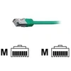 Image de equip - Cordon de raccordement - RJ-45 (M) pour RJ-45 (M) - 10 m - Paire torsadée blindée (SSTP) - CAT 6 - sans halogène, moulé, bloqué - vert