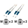 Image de equip - Cordon de raccordement - LC multi-mode (M) pour LC multi-mode (M) - 10 m - fibre optique - 62,5 / 125 microns - orange
