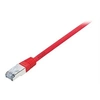 Image de equip - Cordon de raccordement - RJ-45 (M) pour RJ-45 (M) - 2 m - paire torsadée écrantée (F/UTP) - CAT 5e - moulé, bloqué - rouge