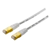Image de equip - Cordon de raccordement - RJ-45 (M) pour RJ-45 (M) - 10 m - paire torsadée écrantée (F/UTP) - CAT 5e - blanc