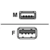 Image de Equip - Rallonge de câble USB - USB (M) pour USB (F) - USB 2.0 - 5 m - noir