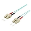 Image de equip - Cordon de raccordement - SC multi-mode (M) pour SC multi-mode (M) - 0.5 m - fibre optique - duplex - 50 / 125 microns - OM3 - démarré -
