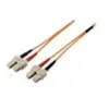 Image de equip - Cordon de raccordement - mode unique SC (M) pour mode unique SC (M) - 5 m - fibre optique - duplex - 9 / 125 micromètres - OS2 - sans