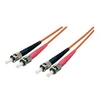 Image de equip Pro - Cordon de raccordement - mode unique ST (M) pour mode unique ST (M) - 1 m - fibre optique - duplex - 9 / 125 micromètres - OS2 - sans