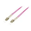 Image de equip Pro - Cordon de raccordement - LC multi-mode (M) pour LC multi-mode (M) - 15 m - fibre optique - duplex - 50 / 125 microns - OM4 - sans