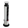 Image de equip Desktop Pop-up Power Outlet - Unité de distribution secteur - CA 250 V - 3500 watt - connecteurs de sortie : 3 (power CEE 7/7, CEI 23-16/VII /