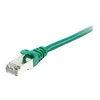 Image de equip - Cordon de raccordement - RJ-45 (M) pour RJ-45 (M) - 3 m - SFTP, PiMF - CAT 6a - sans halogène, moulé, sans crochet, bloqué - vert