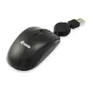 Image de raton optical travel mouse cable retractil