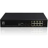Image de GEP-1061 commutateur réseau Géré L2 Gigabit Ethernet (10/100/1000) Connexion Ethernet, supportant l'alimentation via ce port (PoE) Noir