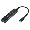 Image de HUBBIES12B hub & concentrateur USB 3.2 Gen 1 (3.1 Gen 1) Type-C 5000 Mbit/s Noir