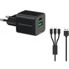 Image de ALTHEA16B chargeur d'appareils mobiles Universel Noir Secteur Charge rapide Intérieure