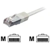 Image de equip - Cordon de raccordement - RJ-45 (M) pour RJ-45 (M) - 40 m - Paire torsadée blindée (SSTP) - CAT 6 - moulé, bloqué - gris
