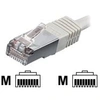 Image de equip - Cordon de raccordement - RJ-45 (M) pour RJ-45 (M) - 50 m - Paire torsadée blindée (SSTP) - CAT 6 - sans halogène, moulé, bloqué - beige