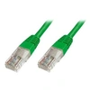 Image de Ecoline - Cordon de raccordement - RJ-45 (M) pour RJ-45 (M) - 50 cm - UTP - CAT 5e - démarré - bleu