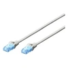 Image de Ecoline - Cordon de raccordement - RJ-45 (M) pour RJ-45 (M) - 3 m - UTP - CAT 5e - démarré - gris