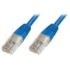 Image de Ecoline - Cordon de raccordement - RJ-45 (M) pour RJ-45 (M) - 2 m - UTP - CAT 5e - démarré - bleu