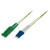 Image de DIGITUS Professional - Cordon de raccordement - mode unique E2000/APC (M) pour mode unique LC/PC (M) - 3 m - fibre optique - duplex - 9 / 125