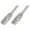 Image de Premium - Cordon de raccordement - RJ-45 (M) pour RJ-45 (M) - 1.5 m - UTP - CAT 5e - démarré - gris