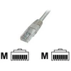 Image de Premium - Cordon de raccordement - RJ-45 (M) pour RJ-45 (M) - 2 m - UTP - CAT 5e - démarré - gris